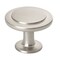 Gliderite Hardware 1-1/4 in. Satin Nickel Round Ring Cabinet Knob, 5PK 80960-SN-5 - alternate 1